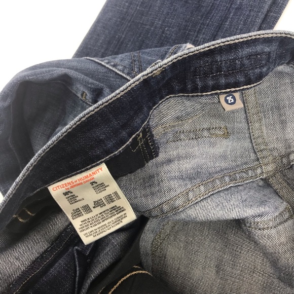 Citizens of Humanity Ava Low Rise Straight Leg 25 - Picture 6 of 7